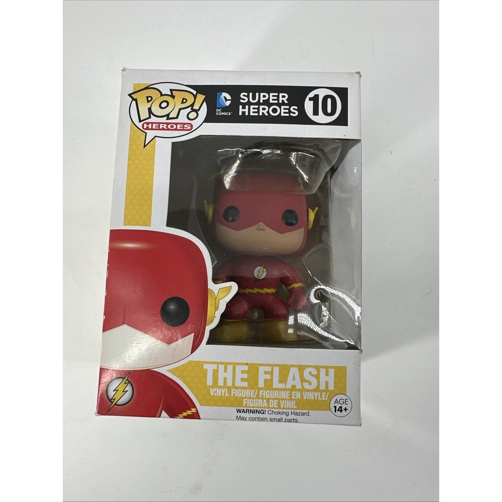 Funko Pop! Vinyl: DC Universe: The Flash - #10 - Great‎ Condition!